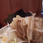 味噌麺 高樋兄弟 - 特製味噌らー麺の平打麺