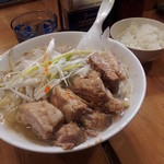 味噌麺 高樋兄弟 - 味噌ちゃーしゅー麺とご飯
