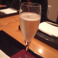 高瀬 - シャンパンで乾杯♪