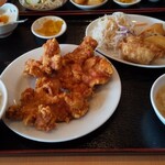 Taiwanryourishingemmura - からあげ定食