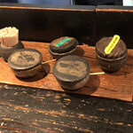 山元麺蔵 - 卓上調味料