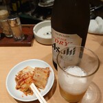Seikaen - ビール　と　キムチ