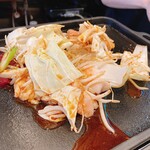 鉄板焼肉 現 - ミックスホルモン