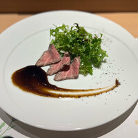 大宮 寿司 いし山 - 黒毛和牛ローストビーフサラダ