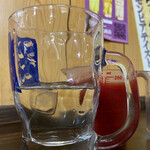 ニューカヤバ - トマトジュースが計量カップ。