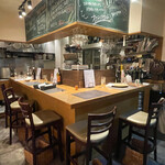 オステリア オルト - カウンター席