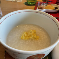 日本料理 鳥羽別邸 華暦 - 玉蜀黍の「もろこし粥」