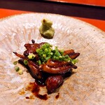 わたべ - ⚫肝ソテー　卵黄