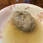 若葉 - つみれ。こちらは卑怯なくらいの、トロフワ濃厚旨味爆弾。お口で爆発、オーイエー。