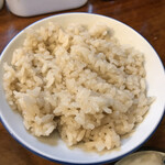 若葉 - 薄味の具なし炊き込みご飯、的なお味でした。食べれてよかった。