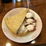 若葉 - 一番星、厚揚げさん。シンプルにめちゃくちゃうまい。これはうまい。