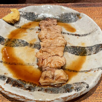 鳥茂 - 上シロ〜タレの甘辛さが絶品