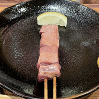 鳥茂 - レバー〜レアを注文。最高のレア度