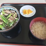 定山渓温泉 湯の花 - 豚塩たれ丼 800円