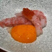 鮨 みつよし - 「お造り 北海道産 甘海老」