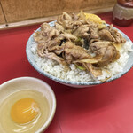 名物 スタ丼 サッポロラーメン - スタ丼並　700円