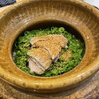 日本料理 晴山 - あかむつと万願寺唐辛子の炊き込みご飯