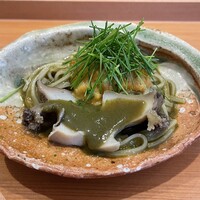 日本料理 晴山 - 鮑うどん