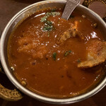 南インド料理ダクシン - ホタテカレー