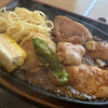 三福食堂 - 日替わり チキンガーリックステーキ