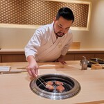 江戸焼肉 - 神のタン元厚切り