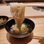 江戸焼肉 - にゅうめん