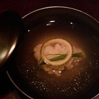 六雁 - 椀物（鱧葛打ち）