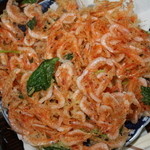 桜えびかき揚げ ！3枚あります サクパリです