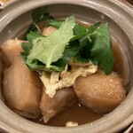 さか本 そば店 - 里芋炊いたもの　美味い