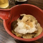 さか本 そば店 - きのこおろし