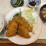 Warajitei - アジフライ　ご飯セット　¥786円