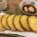 さか本 そば店 - 芋天（丸十）