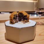 江戸焼肉 - メンチカツ