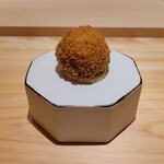 江戸焼肉 - メンチカツ
