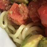 カメイノ食堂 - 麺アップ