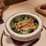 Edo Yakiniku - 青天鰻とアキレスの土鍋ご飯
