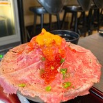 吉祥寺 肉ドレス海鮮丼 - 