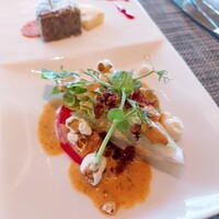 オールデイダイニング オアシスガーデン - ⚫前菜「レタスのサラダ　コブドレッシング」