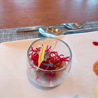 オールデイダイニング オアシスガーデン - ⚫前菜「カンパチ　きゅうり」