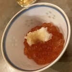 さか本 そば店 - やはり色が素晴らしい。いくら