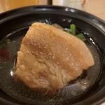 さか本 そば店 - 角煮