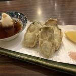 さか本 そば店 - カキ天