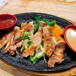 Yuukitei - もち豚ロースステーキ_¥1,320