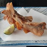 鮎茶屋 かわせ - 小鮎のから揚げ