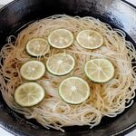 鮎茶屋 かわせ - すだち素麺(冷)
