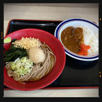 Fuji Soba - 冷やし味玉セットミニカレー付き　550円