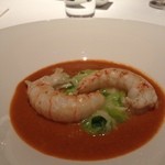 レ セゾン - 13.3赤座海老のアメリケーヌソース