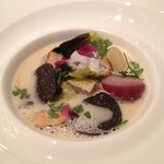 レ セゾン - 13.3トリュフと野菜のポトフ仕立て