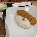 とんかつ かつ楽 - ロースカツカレー