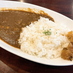 喫茶室 八十六温館 - モーニングカレー